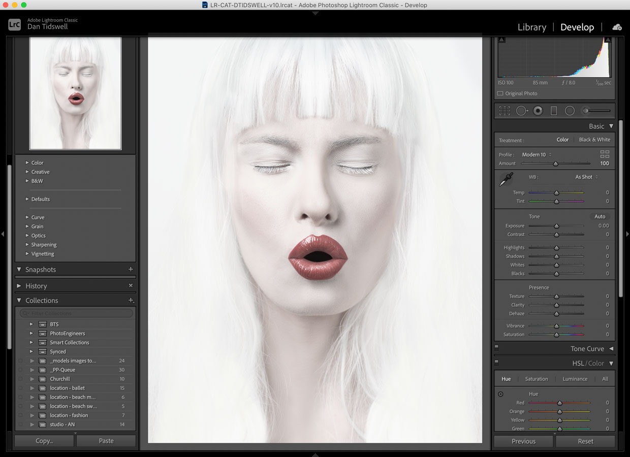 Lightroom advanced training